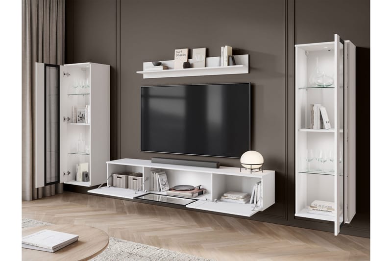 Gamal Tv-möbelset - Grå - Products - Möbler - TV- & Mediamöbler - TV-möbelset