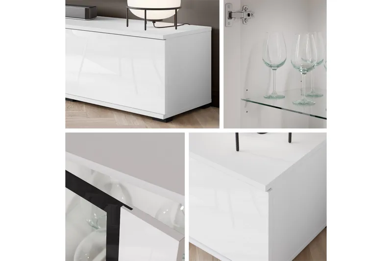 Gamal Tv-möbelset - Grå - Products - Möbler - TV- & Mediamöbler - TV-möbelset