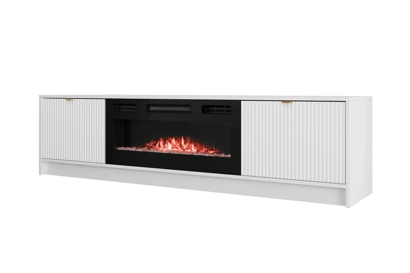 Gudelia Tv-bänk 182 cm, Vit