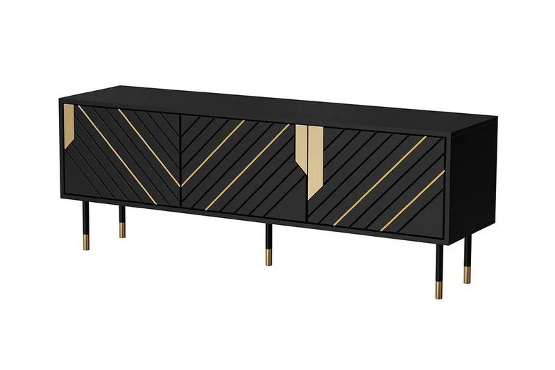 Juniskär Tv-skåp 154 cm, Svart