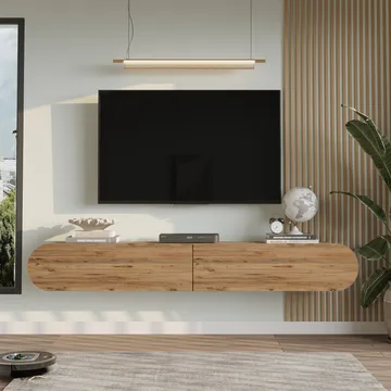 Lumina TV-bänk 180x29,5x31,6 cm - Atlantic pine - Products - Möbler - TV- & Mediamöbler - TV bänk & mediabänk