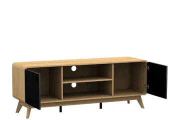 Olivet Tv-bänk 140 cm - Natur/Svart - Products - Möbler - TV- & Mediamöbler - TV bänk & mediabänk