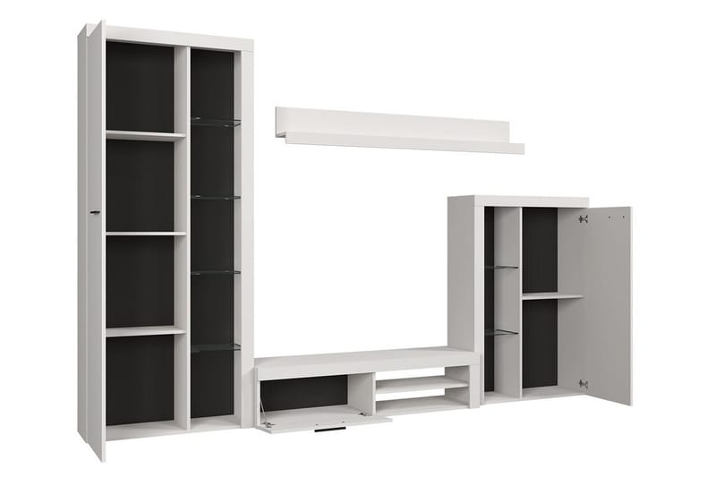 Rumba TV-möbelset - Vit - Products - Möbler - TV- & Mediamöbler - TV-möbelset