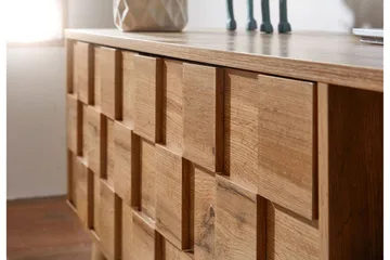 Seddik Tv-bänk 51x160 cm Rektangulär - Brun - Products - Möbler - TV- & Mediamöbler - TV bänk & mediabänk