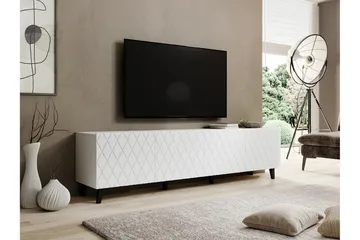 Strontian Tv-skåp 200 cm Scandinavian Choice White - Products - Möbler - TV- & Mediamöbler - TV-skåp