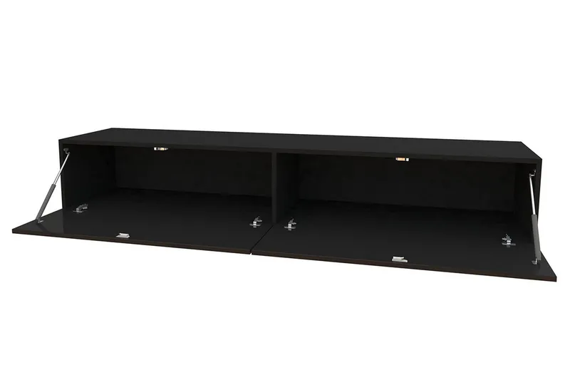 Vasil TV-bänk 180 cm - Svart - Products - Möbler - TV- & Mediamöbler - TV bänk & mediabänk