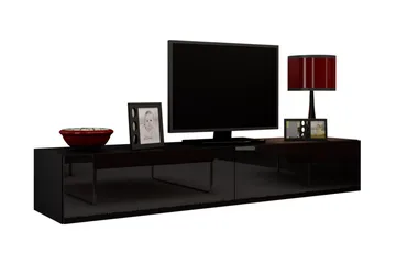 Vasil TV-bänk 180 cm - Svart - Products - Möbler - TV- & Mediamöbler - TV bänk & mediabänk