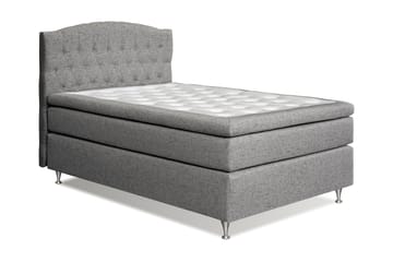 Belda Sängpaket 140x200 Fast - Grå - Products - Möbler - Säng - Kontinentalsäng