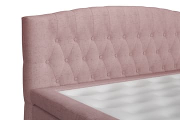 Belda Sängpaket 160x200 Fast - Rosa - Products - Möbler - Säng - Kontinentalsäng