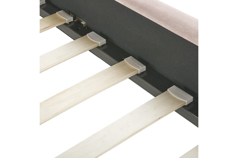 Benicio Sängram 160x200 cm - Beige/Guld - Products - Möbler - Säng - Sängram & sängstomme