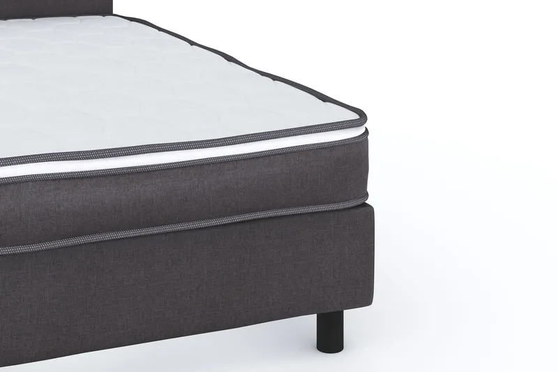 Billingen Komplett Sängpaket 90x200 cm - Grå - Products - Möbler - Säng - Kontinentalsäng
