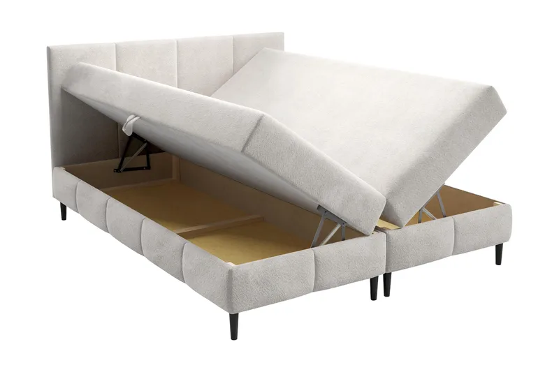 Celestine Förvaringssäng 120x200 cm - Grå - Products - Möbler - Säng - Komplett sängpaket