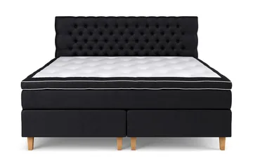 Utan sänggavel - Svart