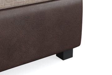 Cuba Sängpaket 210x210 med Tre Bruna Kuddar - (+Fler val) Beige/Brun - Products - Möbler - Säng - Kontinentalsäng