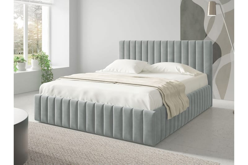 Desio Förvaringssäng 180x200 cm - Beige/Grå - Products - Möbler - Säng - Säng med förvaring