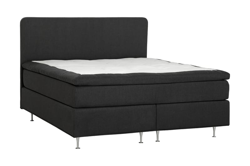 Dolly Kontinentalsäng 160x200 cm - Mörkgrå - Products - Möbler - Säng - Kontinentalsäng