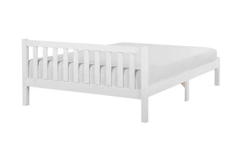 Florac Sängram 140x200 cm - Vit - Products - Möbler - Säng - Dubbelsäng