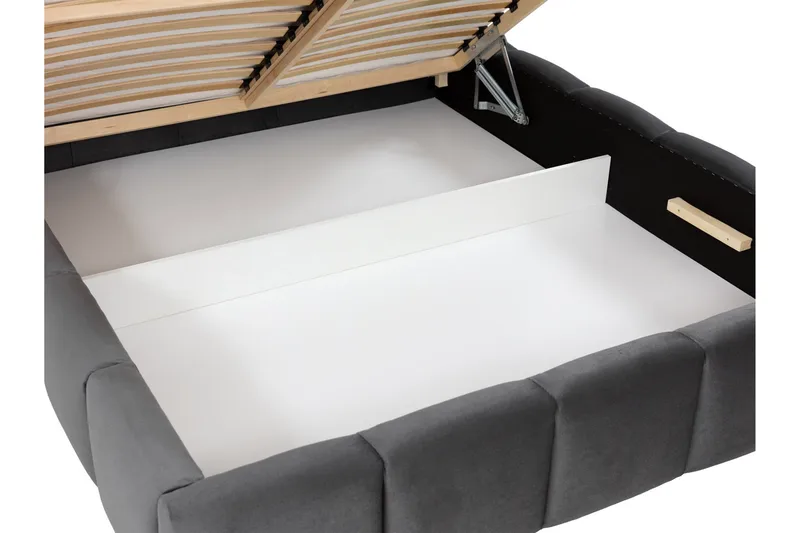 Gioia Förvaringssäng 140x200 cm - Rosa - Products - Möbler - Säng - Säng med förvaring