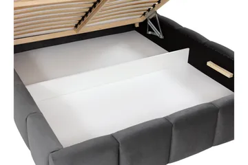 Gioia Förvaringssäng 140x200 cm - Svart - Products - Möbler - Säng - Säng med förvaring