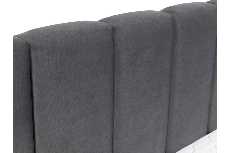 Gioia Förvaringssäng 160x200 cm - Grå - Products - Möbler - Säng - Säng med förvaring