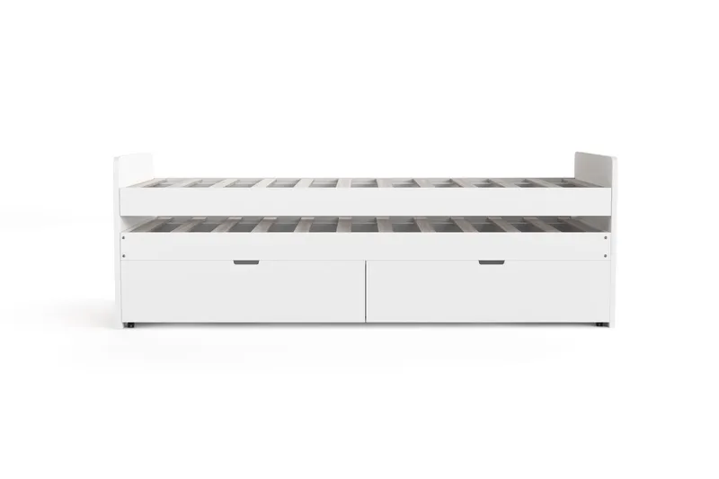 Granvik Sängram 90x200 cm utdragbar med extrasäng och förvaring - utan madrass - Products - Möbler - Säng - Sängram & sängstomme