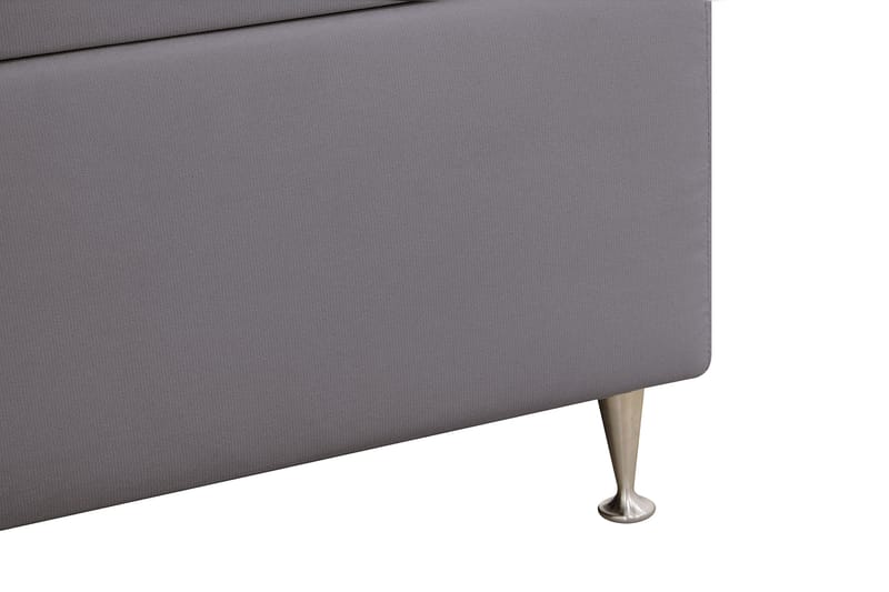 Hilton Lyx Kontinentalsäng 160x200 cm - Grå - Products - Möbler - Säng - Kontinentalsäng