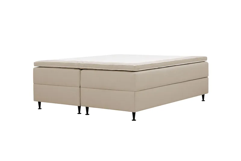 Hilton Plus Kontinentalsäng med Förvaring 160x200 cm - Beige - Products - Möbler - Säng - Enkelsäng