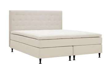 Hilton Plus Komplett Sängpaket 160x200 cm - Ljusbeige - Products - Möbler - Säng - Komplett sängpaket