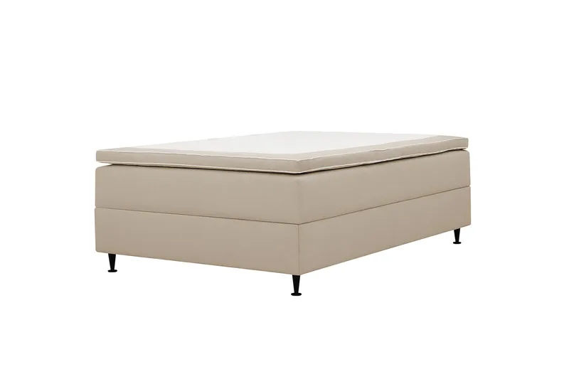 Hilton Plus Kontinentalsäng med Förvaring 120x200 cm - Beige - Products - Möbler - Säng - Enkelsäng