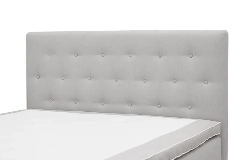 Hilton Plus Komplett Sängpaket med Förvaring 140x200 cm - Grå - Products - Möbler - Säng - Säng med förvaring