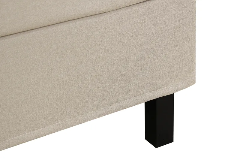 HVILA Classic Komplett Sängpaket 180x200 cm Kontinentalsäng med rutad sänggavel - Beige - Products - Möbler - Säng - Kontinentalsäng