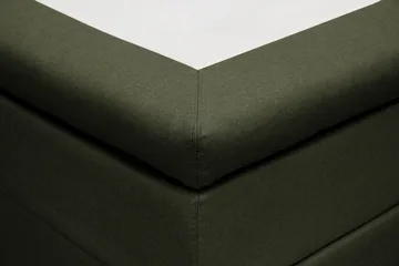 HVILA Classic Komplett Sängpaket 180x200 cm Kontinentalsäng med rutad sänggavel - Grön - Products - Möbler - Säng - Kontinentalsäng