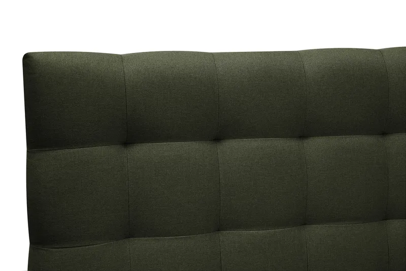 HVILA Classic Komplett Sängpaket 180x200 cm Kontinentalsäng med rutad sänggavel - Grön - Products - Möbler - Säng - Kontinentalsäng
