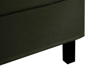 HVILA Classic Komplett Sängpaket 180x200 cm Kontinentalsäng med rutad sänggavel - Grön - Products - Möbler - Säng - Kontinentalsäng