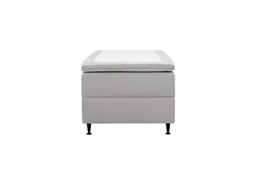HVILA Plus Kontinentalsäng med Förvaring 90x200 cm, Grå