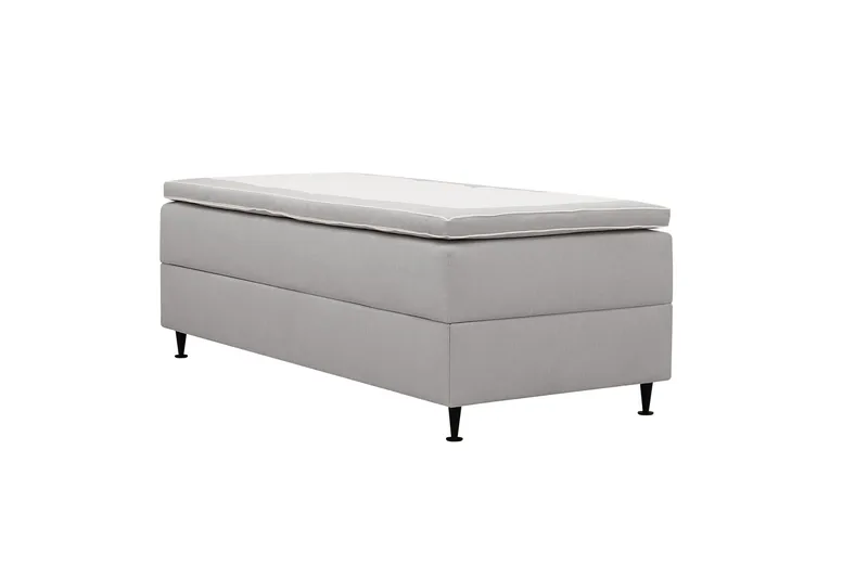 HVILA Plus Kontinentalsäng med Förvaring 90x200 cm - Grå - Products - Möbler - Säng - Säng med förvaring