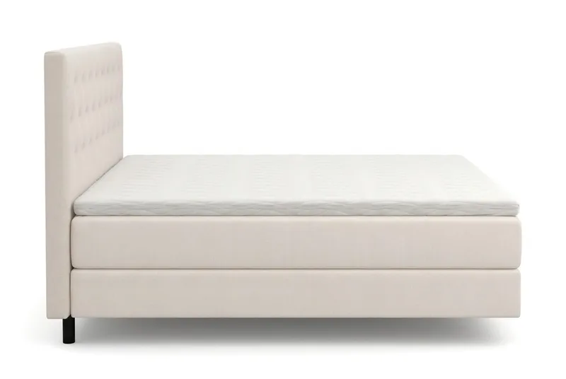HVILA Premium Sängpaket Kontinentalsäng 180x200 cm med svävande effekt inkl. Bäddmadrass i Memoryskum med Tvättbar klädsel - Memoryskum - Products - Möbler - Säng - Komplett sängpaket