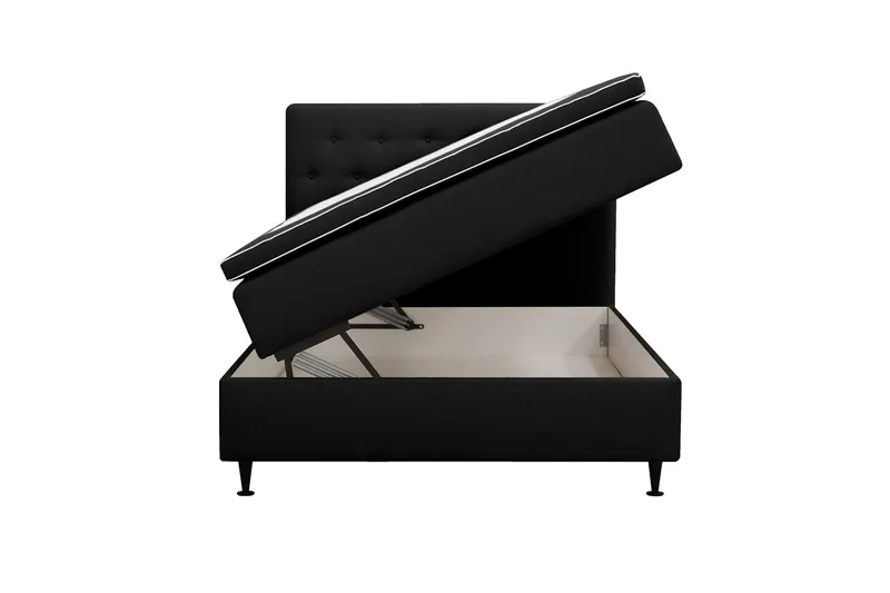 HVILA Plus Komplett Sängpaket med Förvaring 140x200 cm - Antracit - Products - Möbler - Säng - Enkelsäng