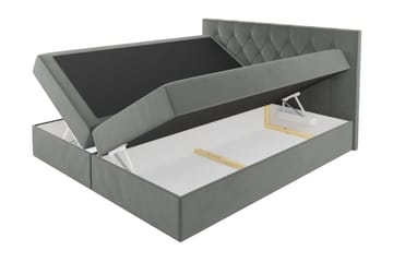 Jitendera Sängpaket Kontinentalsäng 160x200 cm med Förvaring - Gul - Products - Möbler - Säng - Komplett sängpaket
