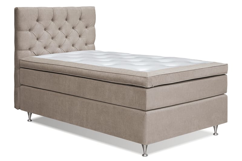 Joluma Kontinentalsäng Fast 120x200 cm - (+Fler val) 120x200 cm Beige - Products - Möbler - Säng - Enkelsäng