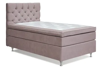 Joluma Kontinentalsäng Fast 140x200 cm - (+Fler val) 140x200 cm Vintagerose - Products - Möbler - Säng - Kontinentalsäng