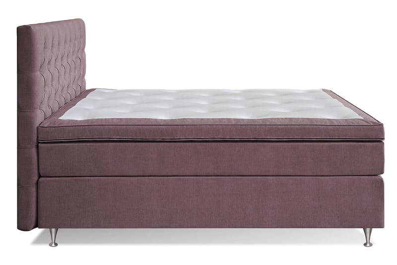Joluma Sängpaket Fast 160x200 cm - (+Fler val) 160x200 cm Mörkrosa - Products - Möbler - Säng - Kontinentalsäng