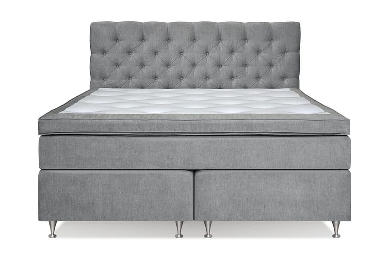 Joluma Sängpaket Fast 180x200 cm - (+Fler val) 180x200 cm Grå - Products - Möbler - Säng - Kontinentalsäng