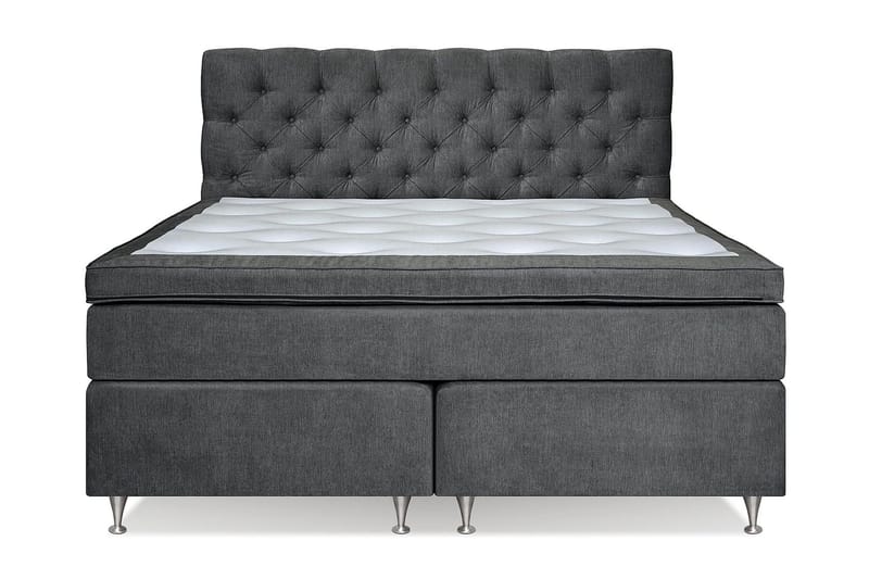 Joluma Sängpaket Fast 180x200 cm - (+Fler val) 180x200 cm Mörkgrå - Products - Möbler - Säng - Kontinentalsäng