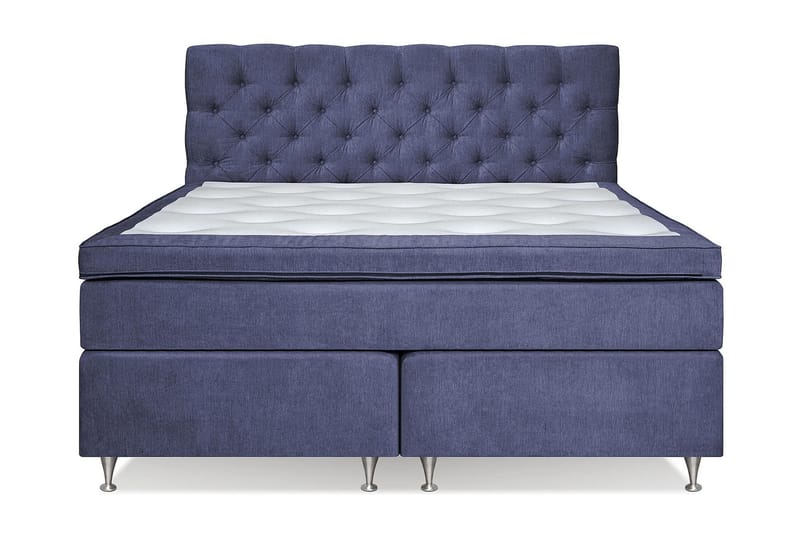 Joluma Sängpaket Medium 160x200 cm - (+Fler val) 160x200 cm Mörkblå - Products - Möbler - Säng - Enkelsäng