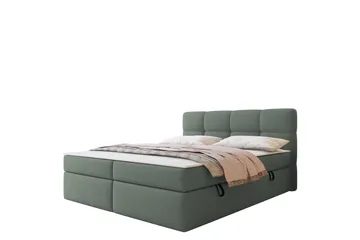 Leckersbo Komplett Sängpaket Kontinentalsäng med förvaring 160x200 cm