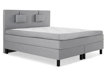 Lucky 150 Kontinentalsäng - Mellangrå - Products - Möbler - Säng - Kontinentalsäng