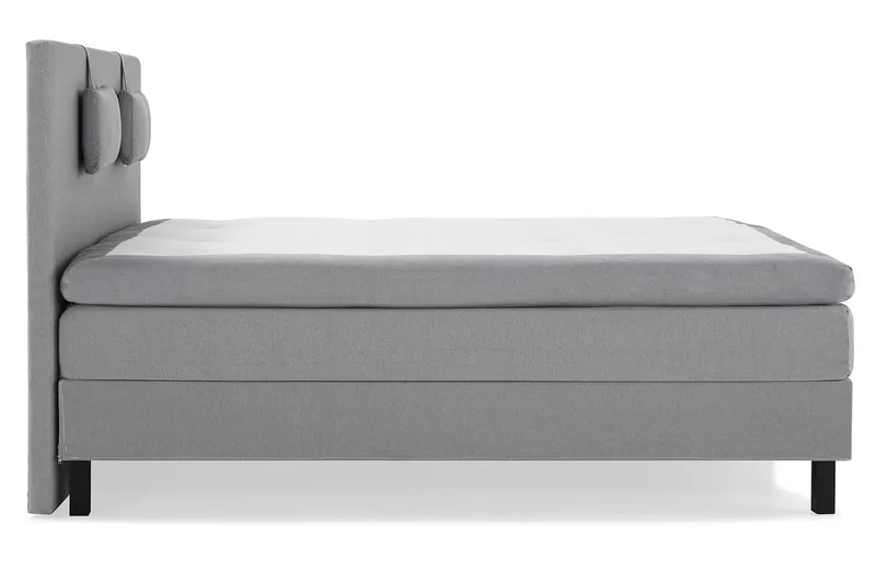 Lucky 150 Kontinentalsäng - Mellangrå - Products - Möbler - Säng - Kontinentalsäng