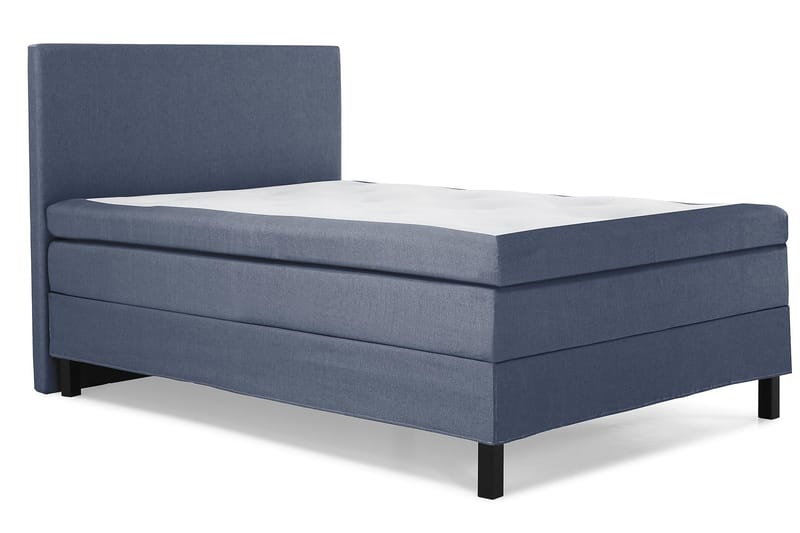 Lucky Komplett Sängpaket 120x200 Latex Slät Sänggavel  Mö - Mörkblå - Products - Möbler - Säng - Enkelsäng