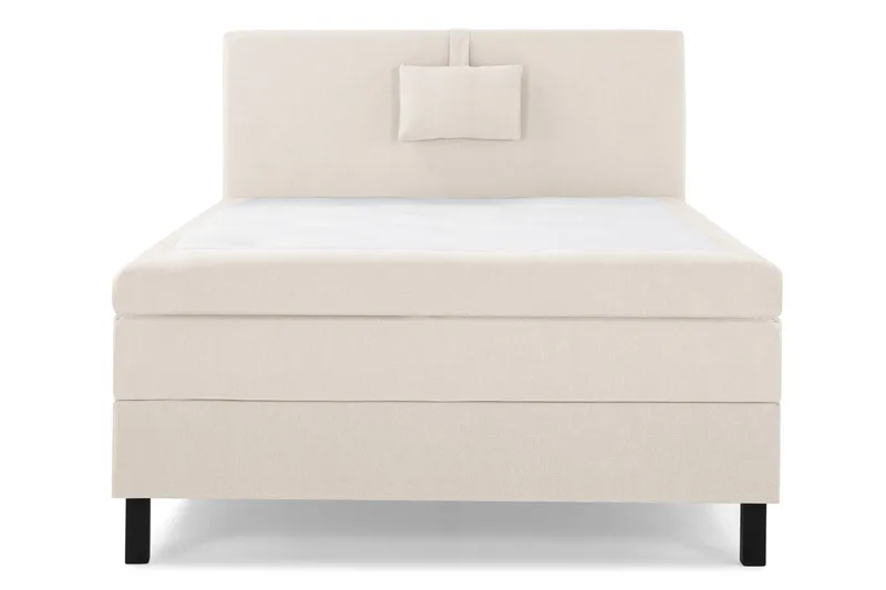Lucky Komplett Sängpaket 120x200 Latex Slät Sänggavel  Na - Nackkudde Liten Beige - Products - Möbler - Säng - Enkelsäng